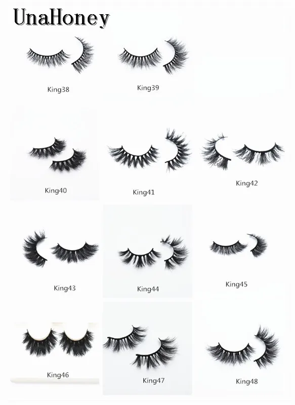 Оптовая продажа норковые ресницы без упаковки натуральные/толстые для глаз