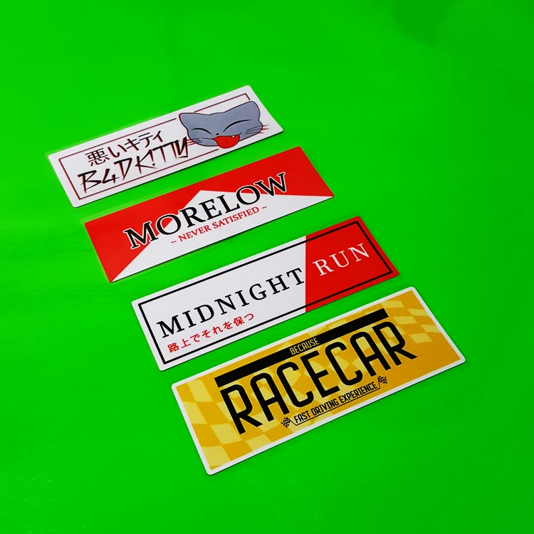 Мотоциклетный шлем гоночные наклейки RACECar Стайлинг Виниловая аппликация лента