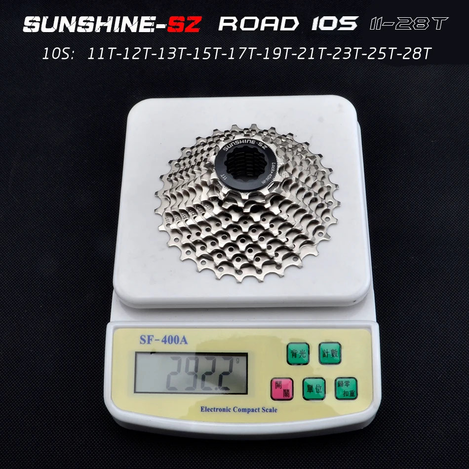 Sunshine-sz Бесплатная доставка Велосипедное schwungrad stahl Большие размеры 9 10 11 S 28Tsingle