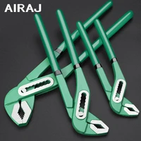 airaj multi function water pipe pliers adjustable ratchet torque hand held household plumbing pipe repair manual tools