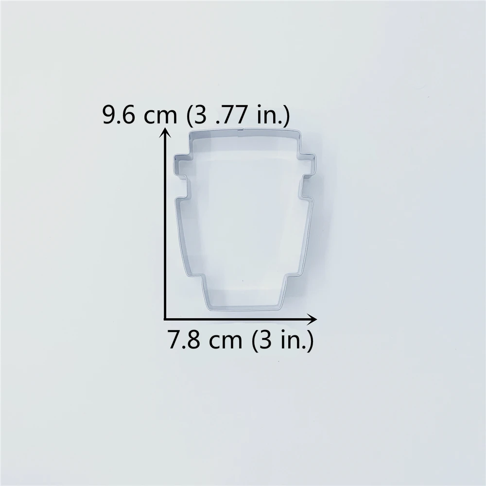KENIAO латте кофе чашка печенья резак на день рождения-7,8x9,6 cm-бисквитный и помадка резак-нержавеющая сталь