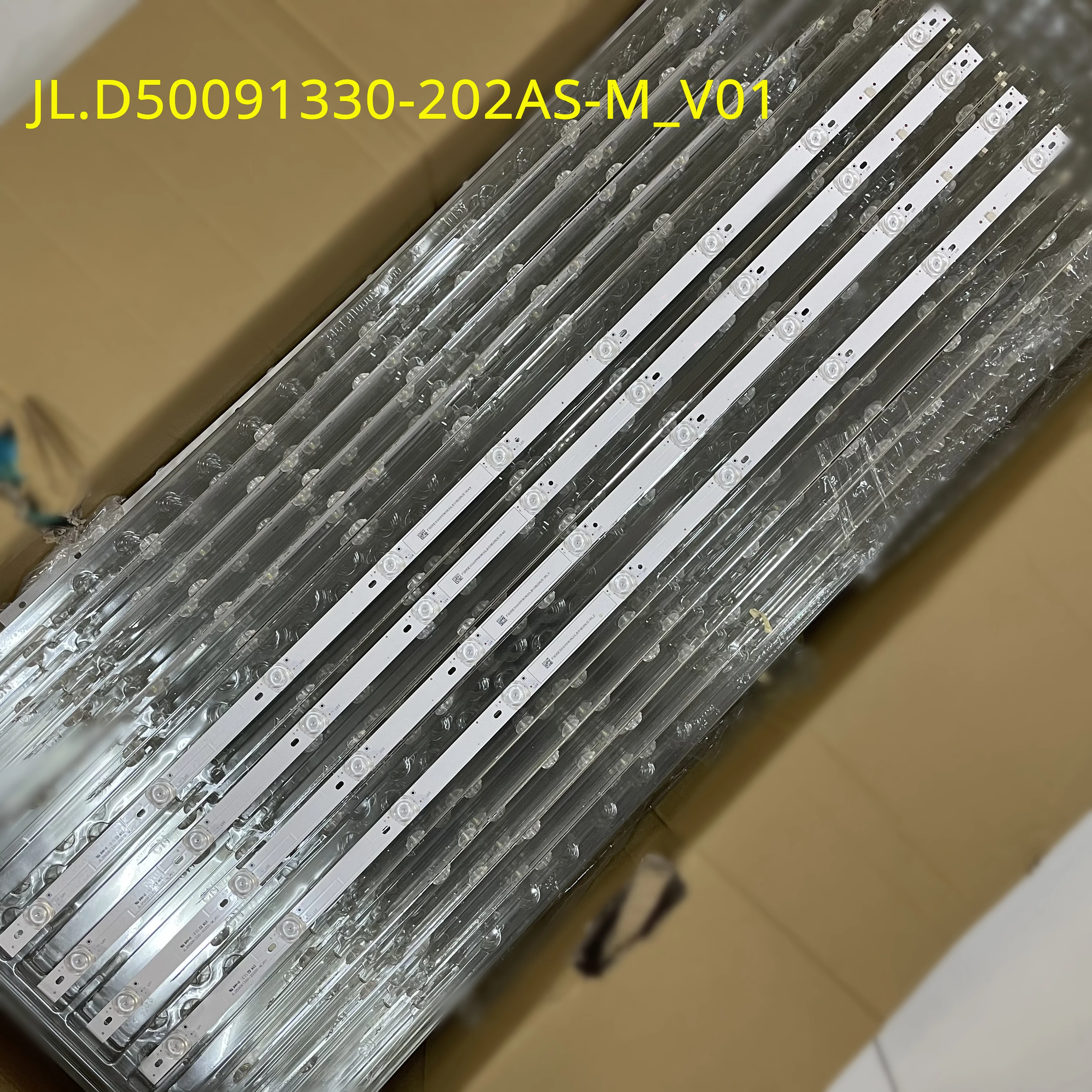 Светодиодный Подсветка подсветка полосы 9 лампы для SHarp 50 ТВ X светодиодный 50Z4808A