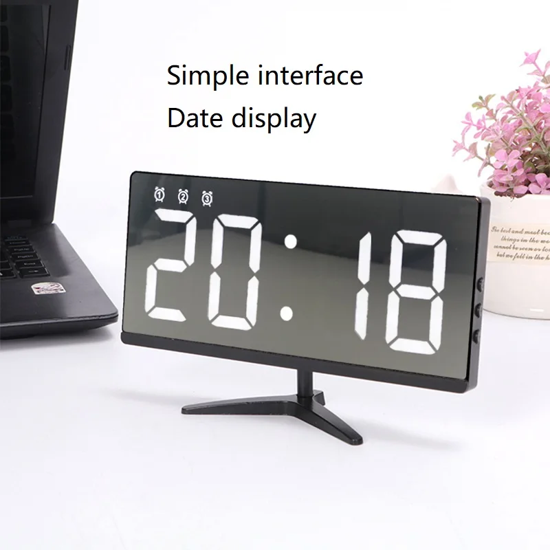 Светодиодные часы цифровой будильник светодиодный экран Будильник для детей