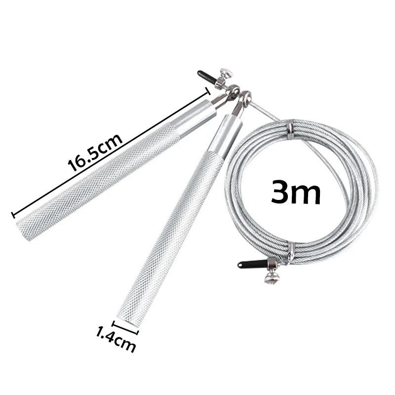 3 0 м веревка-опора Скакалка стальная проволока для прыжков бокса Регулируемый