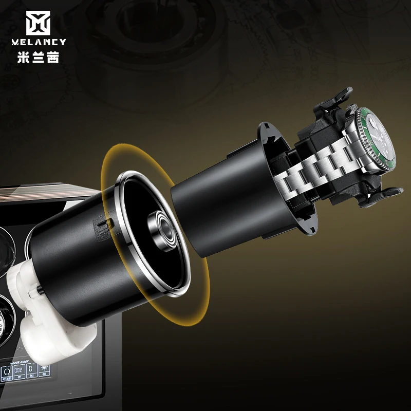 Автоматическая намотка для часов роскошный деревянный Сейф разблокировка