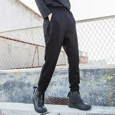 Брюки женские весенне осенние большого размера повседневные индивидуальные