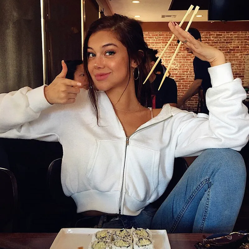 Бейсбольные белые пальто с капюшоном куртки женская верхняя одежда Осенние