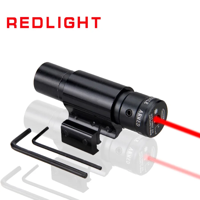 Мощный уличный Охотничий Тактический красный точечный Лазер мини лазерный