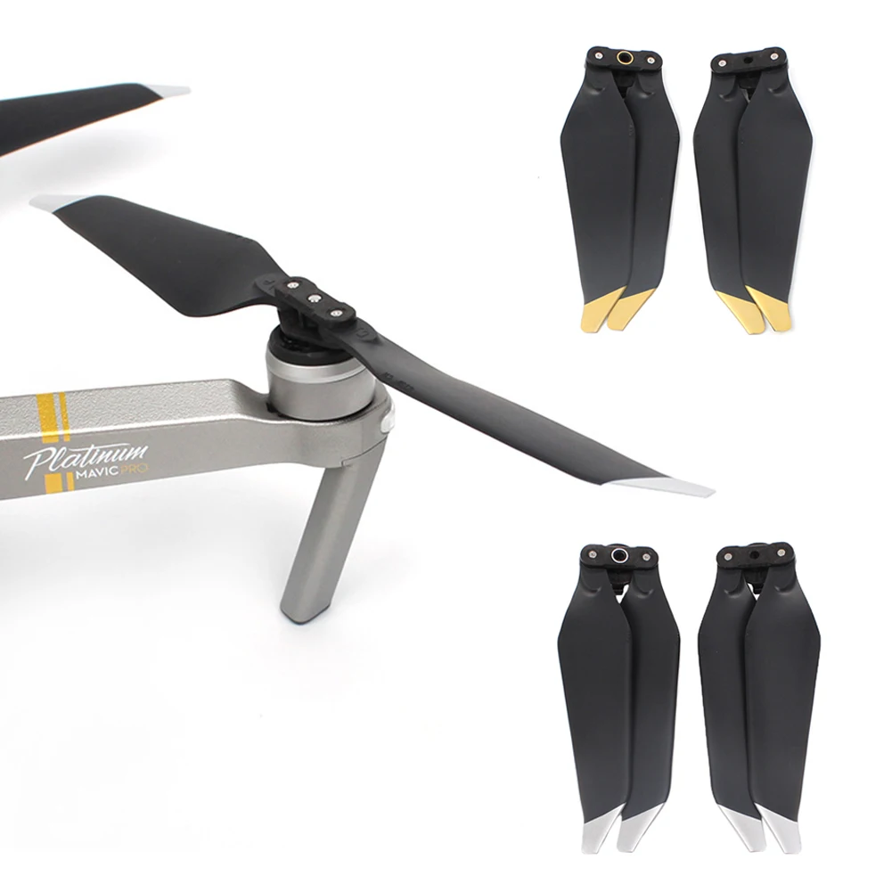 Пропеллеры для DJI Mavic PRO Platinum 8331 малошумные быстросъемные пропеллеры с высоким