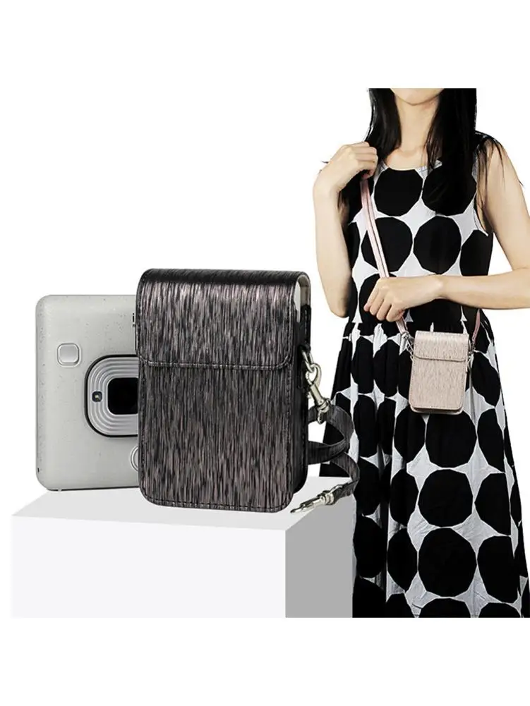 Защитный чехол на плечо для Fuji Fujifilm Instax Mini Liplay из ПУ кожи | Электроника