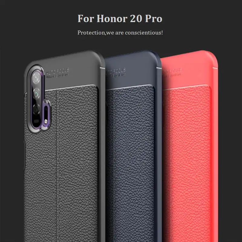 Модный Мягкий противоударный чехол 6 26 дюйма для Huawei Honor 20 Pro сотового телефона |