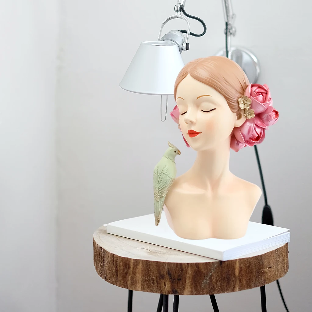 Статуэтка для девочек искусственная скульптура современный Декор дома и офиса