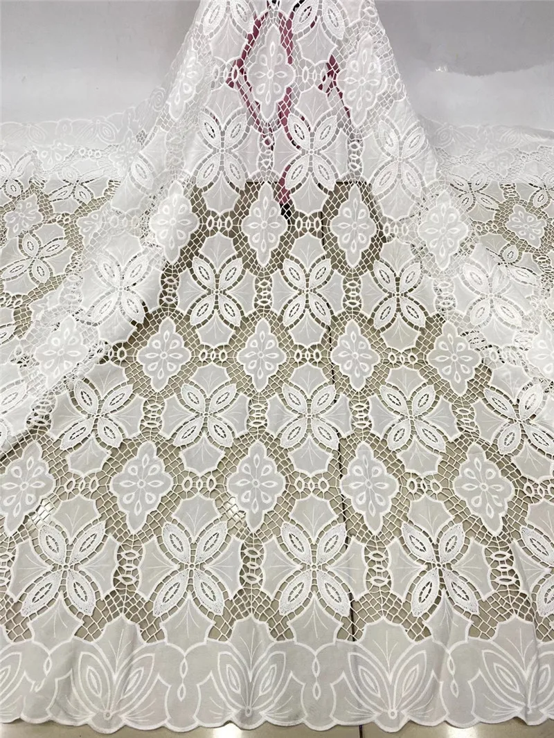 

Новая мода Лазерная резка стиль 5 ярдов Белый цвет свадебная Сетка кружевная ткань красивая сетка тюль кружева для свадьбы DP152