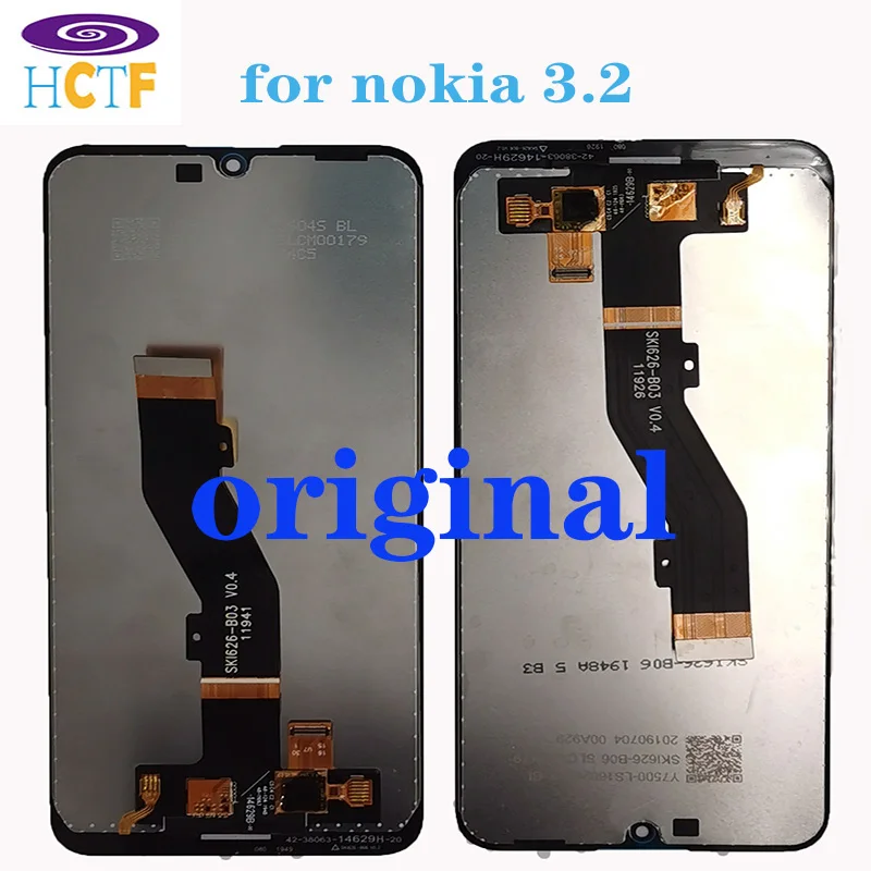 Качество AAA для Nokia 3 2 TA 1156 1159 1164 ЖК дисплей Дисплей сенсорный Экран дигитайзер
