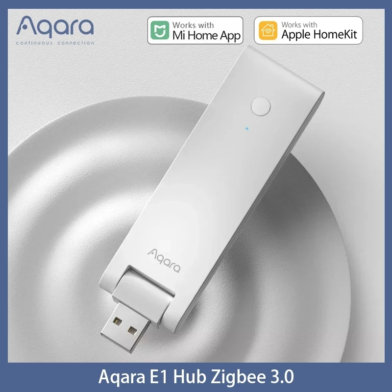 

Шлюз Aqara E1 Gateway работает с приложением Xiaomi Mijia и Siri HomeKit Zigbee 3,0, реле Wi-Fi, дистанционное управление, система умного дома