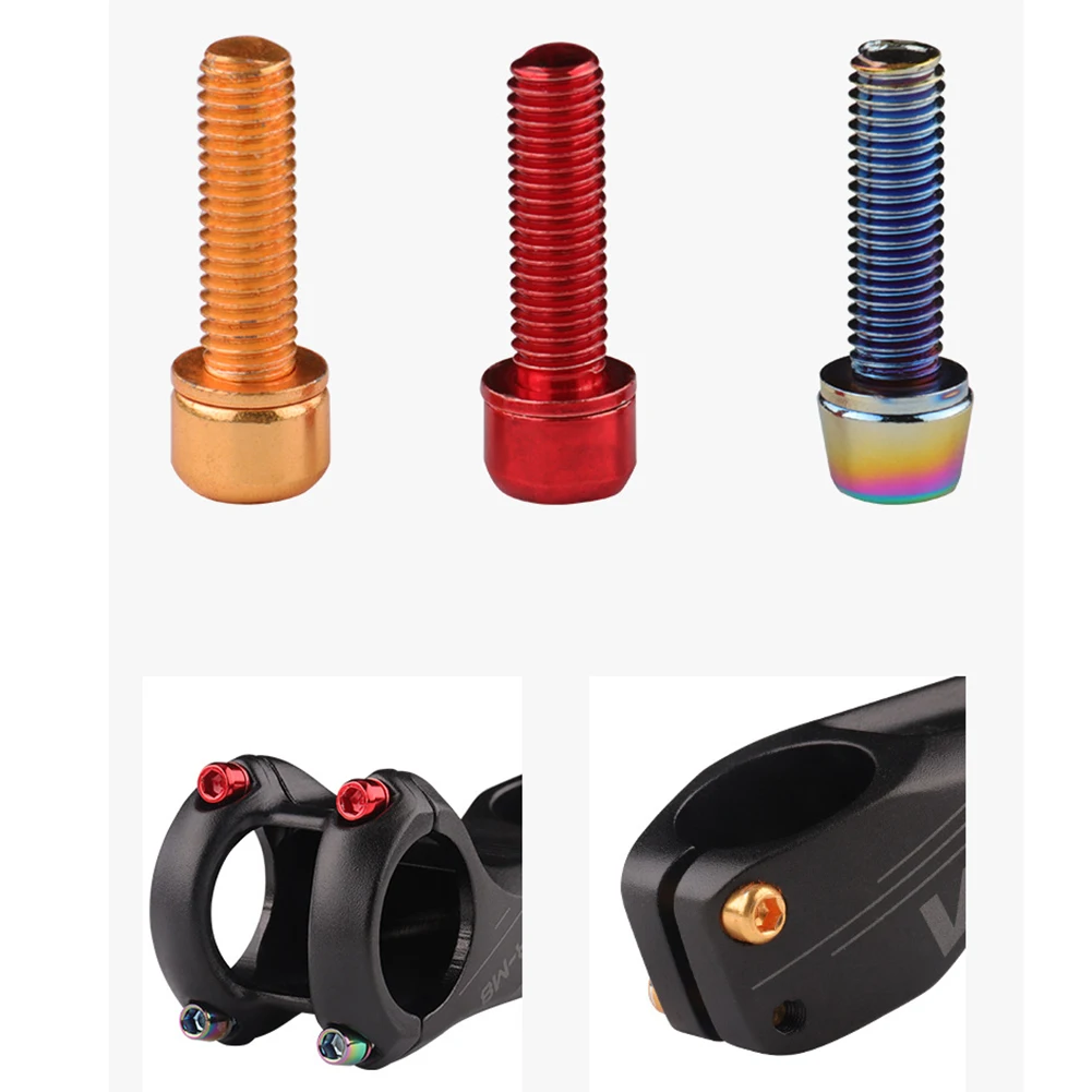 

Cycling Handlebar Bicycle Fixed Screws Stem Bolts MTB Road Bike Accessories Portable Waterproof Cycling Elements