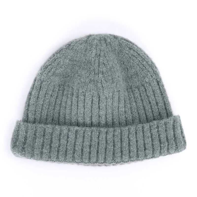 2019 новые зимние высококачественные шерстяные шапки без козырька шапка в стиле