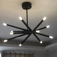 modern chandelier lamp pendant hanging multi arm branch lights for home ceiling office living room shop decoration luminaire