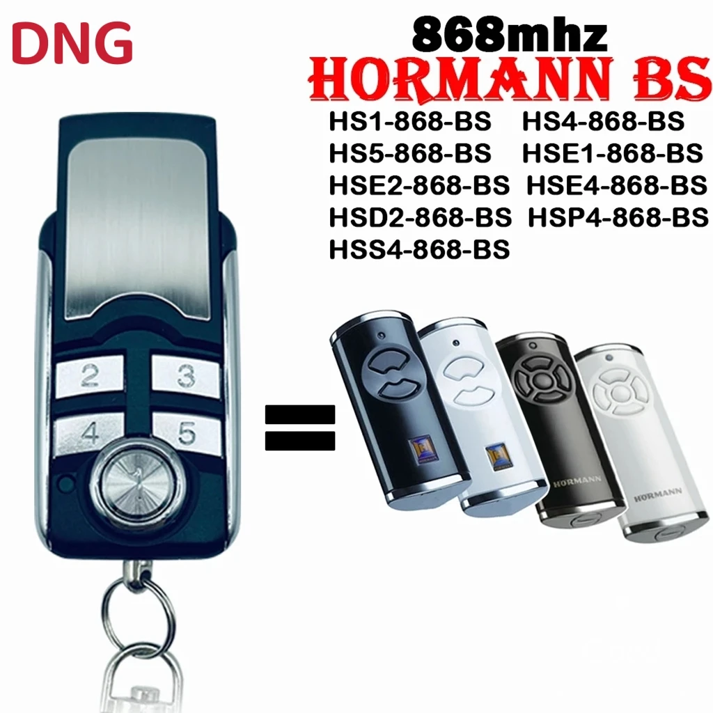 

Бриллиантовый пульт дистанционного управления HORMANN HSD2 HSP4 HS5 HS4 HS1 HSS4 868 BS, пульт дистанционного управления гаражными воротами 868 МГц