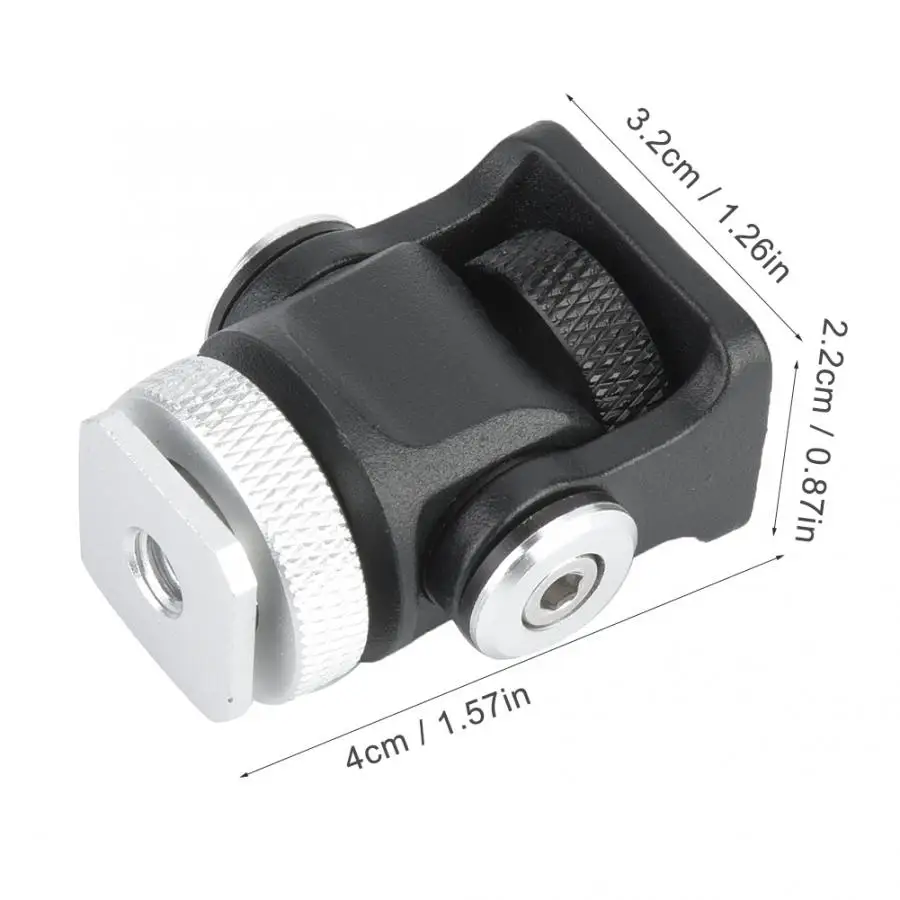 Головка для штатива мини-кронштейн крепления внешней вспышки монитора микрофона