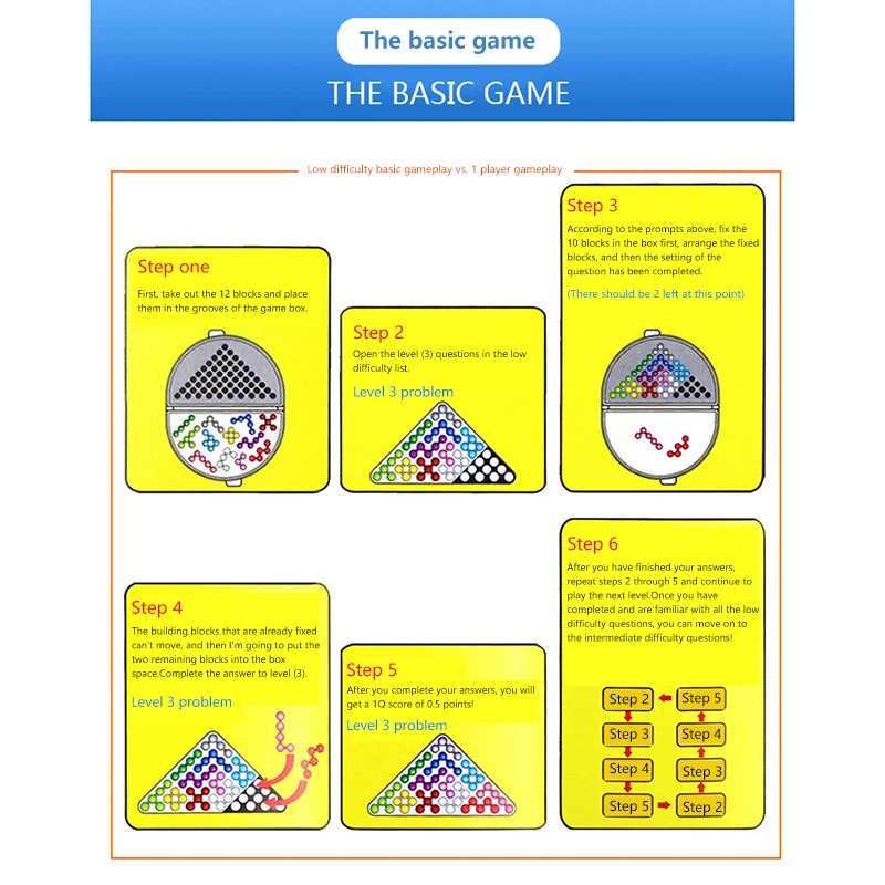 IQ Pearl логическая игра для ума игрушка детей пирамида бисер головоломка