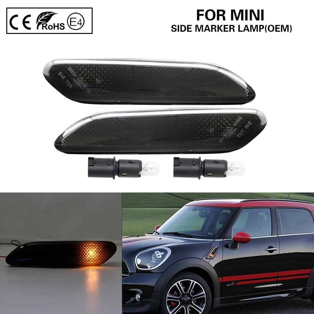 2x боковой габаритный светильник сигнальная лампа для поворота OEM стиль MINI R60
