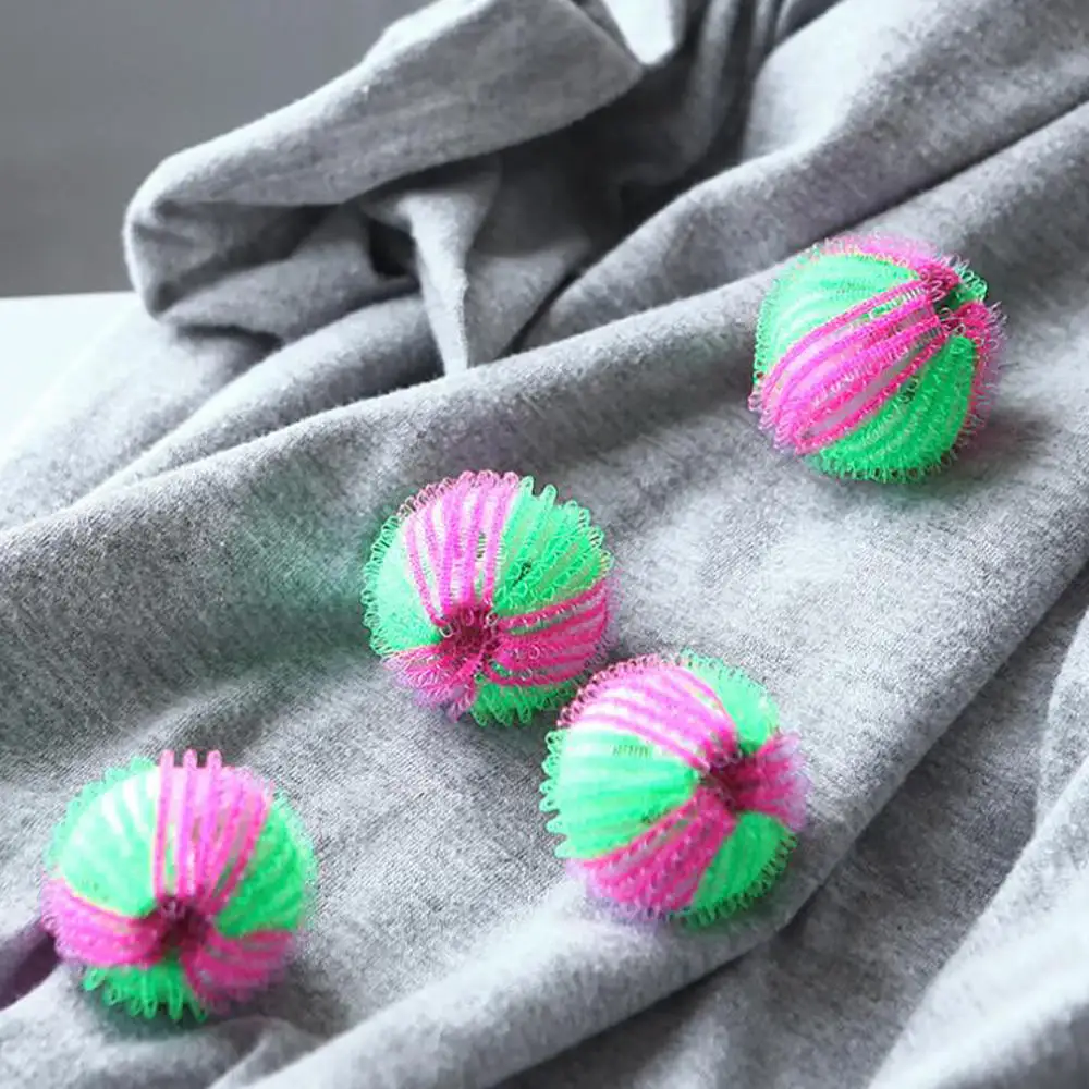 6 шт. шарики для белья удаления шерсти домашних животных стиральная машина