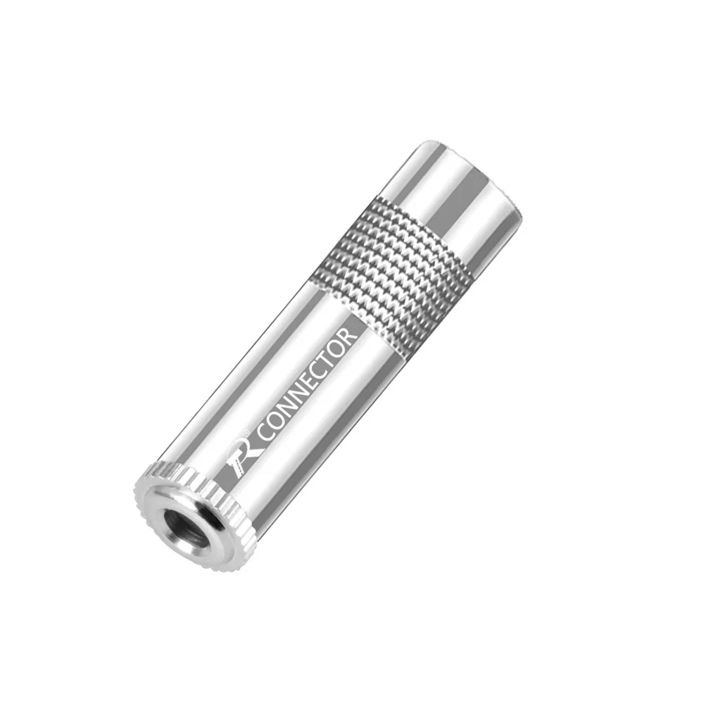 TC226-Silver 10 шт., высокое качество, разъем 3,5 мм, гнездо для наушников, разъем для самостоятельного изготовления проводов, 3,5 стерео разъем, аудио разъем, гладкая черная позолоченная - Цвет: TC226-Silver
