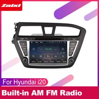 zaixi for hyundai i20 elite i20 20142019 lhd car android multimedia system 2 din auto dvd player gps navi navigation radio wifi