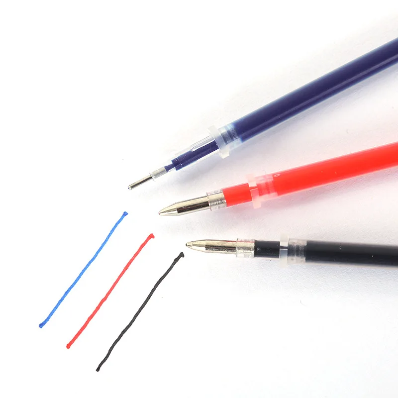 

20PCS Good Quality Refill Neutral Ink Gel Pen Refill Neutral Pen Black Blue Red 0.5mm Bullet Needle Refill Office and School