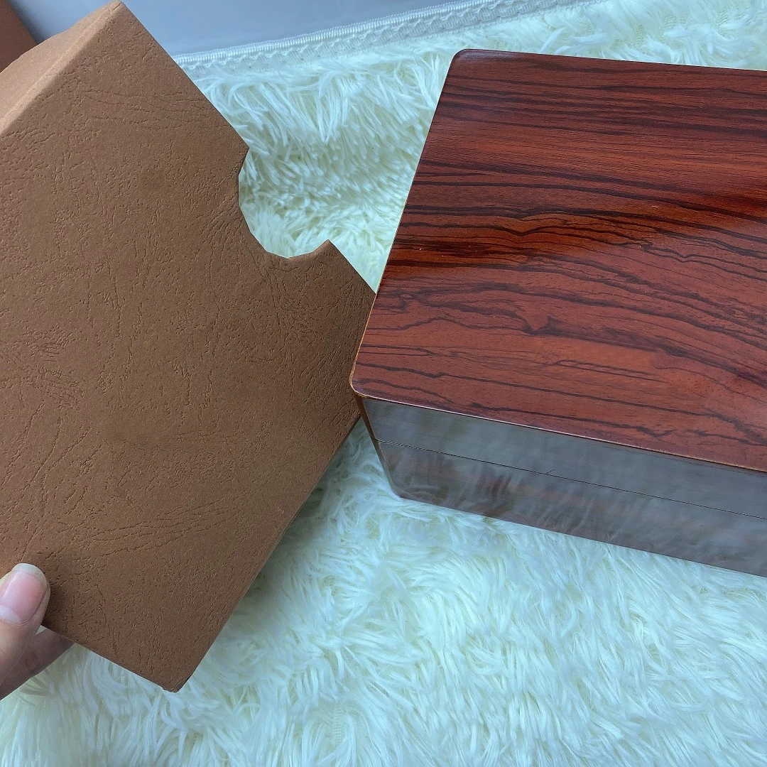 

watch box for AP upgrade version Original box papers gift wood box Yellow mens watches watch wristwatch boxes