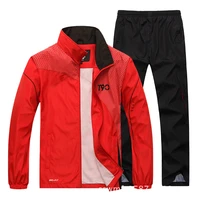 2021 sport suit men quick dry sports suits loose tracksuits mens spring autumn fitness running suits set warm jogging tracksuit
