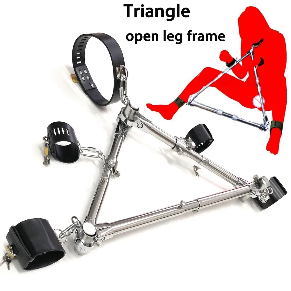 Наручники из нержавеющей стали для мужчин и женщин открытый ошейник интимные