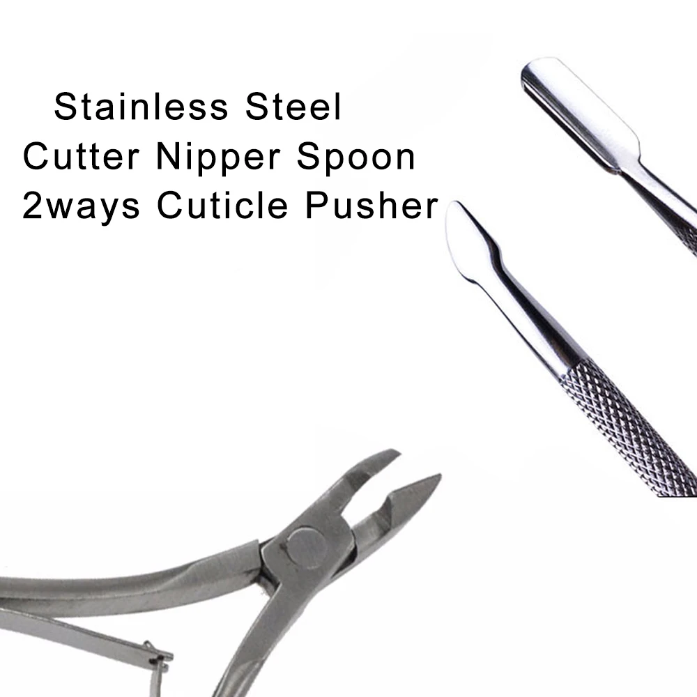 Набор для удаления омертвевшей кожи ложка толкатель из нержавеющей стали 3