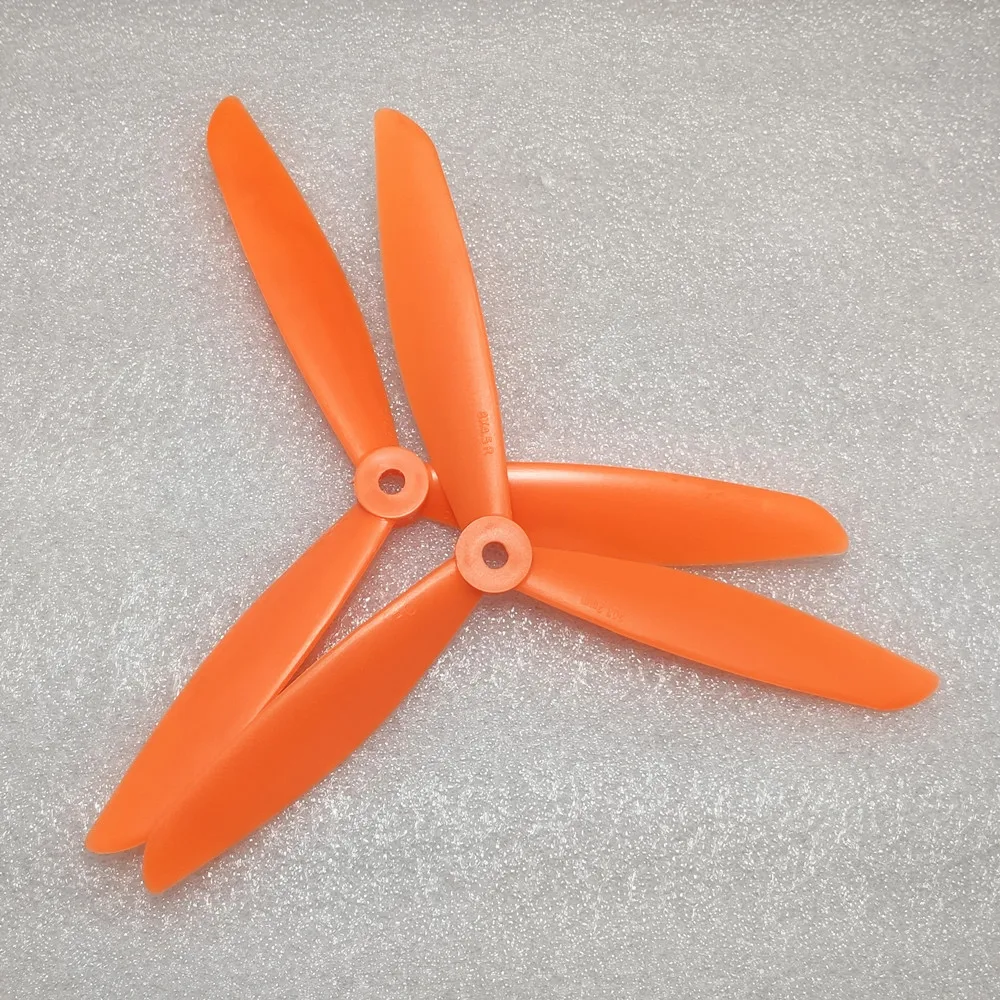2pairs 8045 3-Blades PC Propeller 203.2mm 8x4.5 Prop High Strength for RC DIY Quadcopter Multi-rotor Accessories | Игрушки и хобби