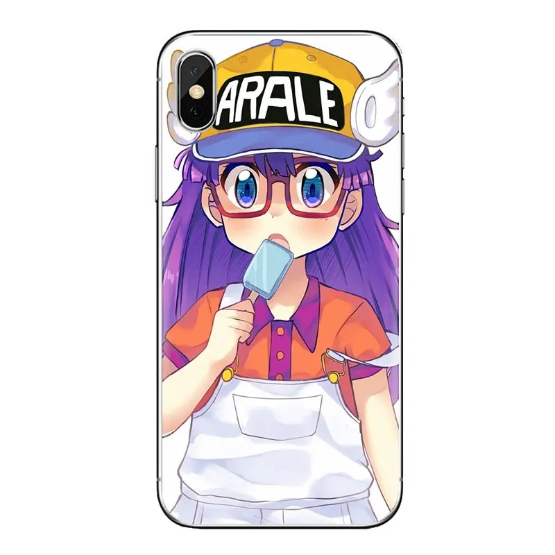 Аниме Dr Slump Arale Маленькие девушки ТПУ чехлы для samsung Galaxy S2 S3 S4 S5 MINI S6 S7 edge S8 S9 Plus Note 2 3 4