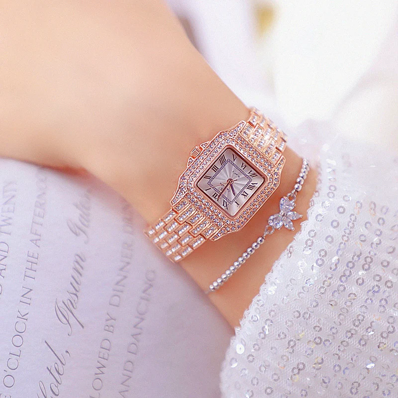 Новинка 2019 популярные часы с австрийскими кристаллами женские бриллиантами