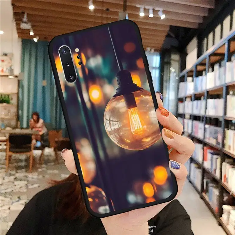 

light bulb Phone Cases For Samsung A50 A51 A71 A20E A20S S10 S20 S21 S30 Plus ultra 5G M11 funda cover
