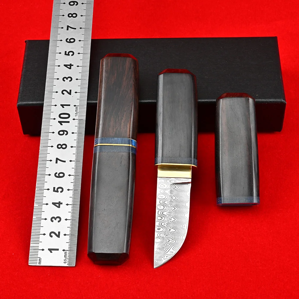 Походный нож с деревянной ручкой для выживания на природе охотничий военный