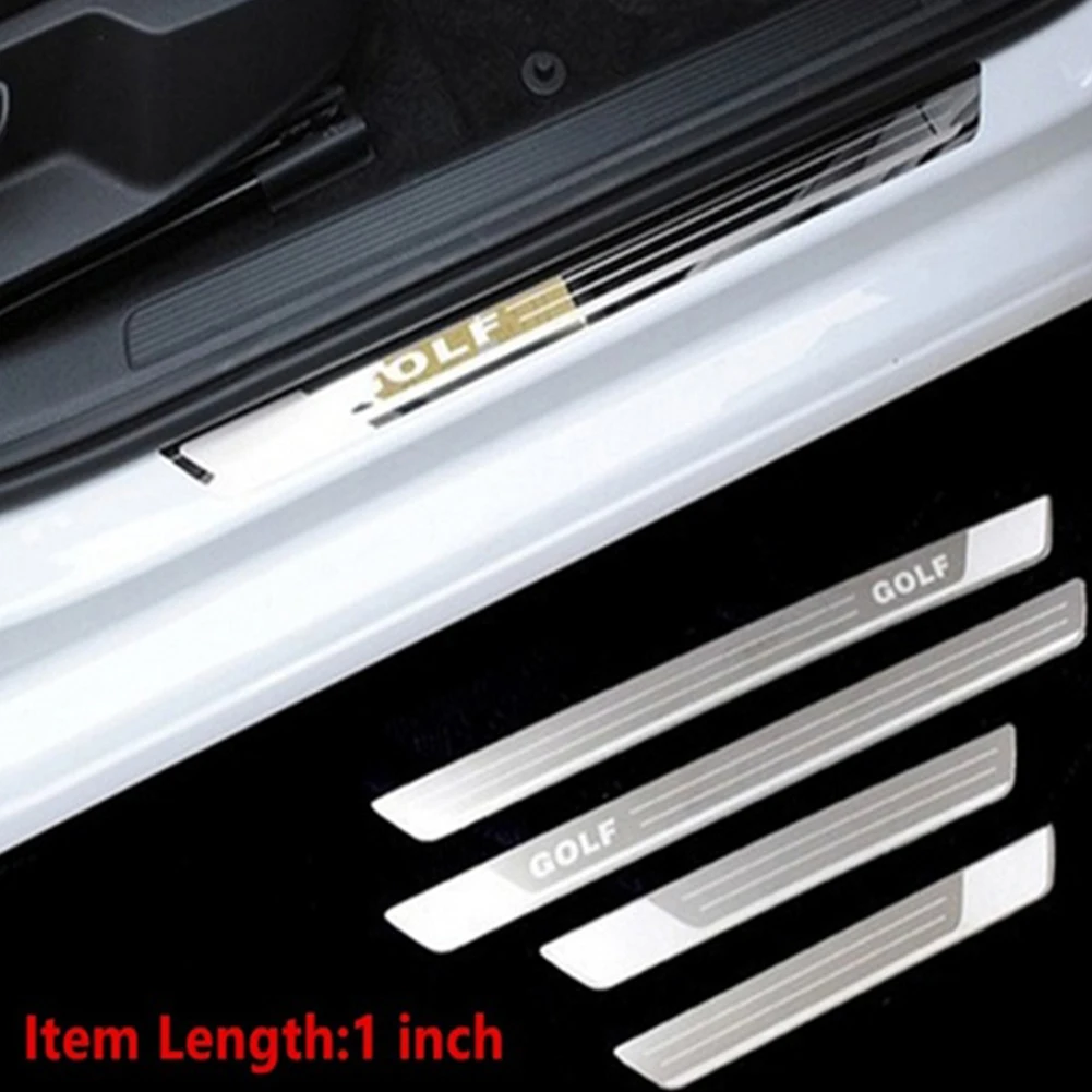 

Stainless Steel Slim Door Sill Scuff Plate Car Styling Auto Accessories Fit For Golf 7 Golf 6 MK6 MK7 2011 2012 2013 2014 2015