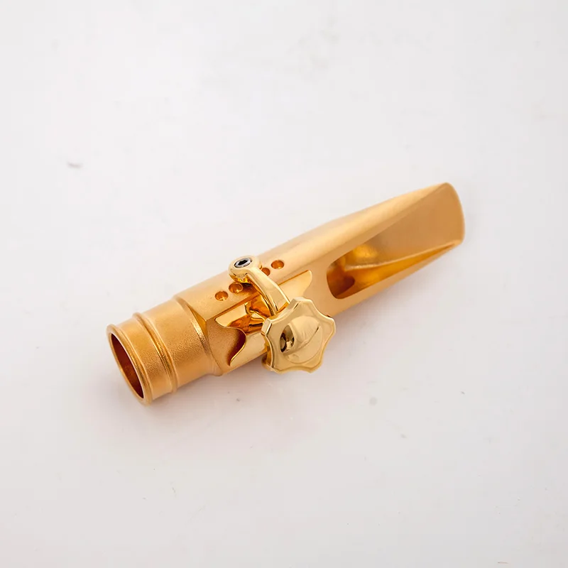 Il belin Tenor Soprano Alto Saxophone Metal Mouthpiece Gold Lacquer Sax Mouth Pieces | Спорт и развлечения