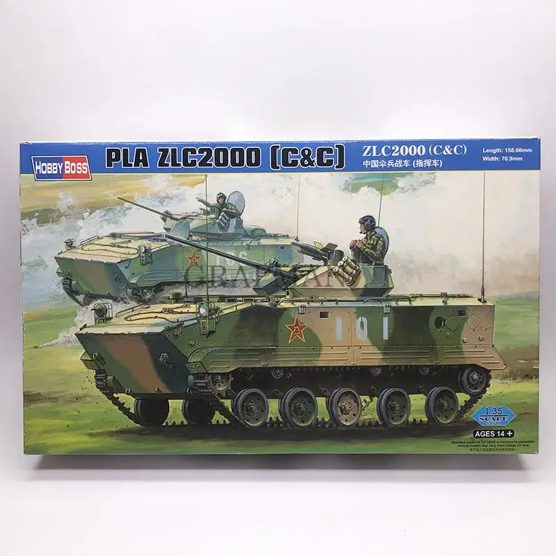 1/35 китайский десант колесница командный автомобиль модель Военная сборки на