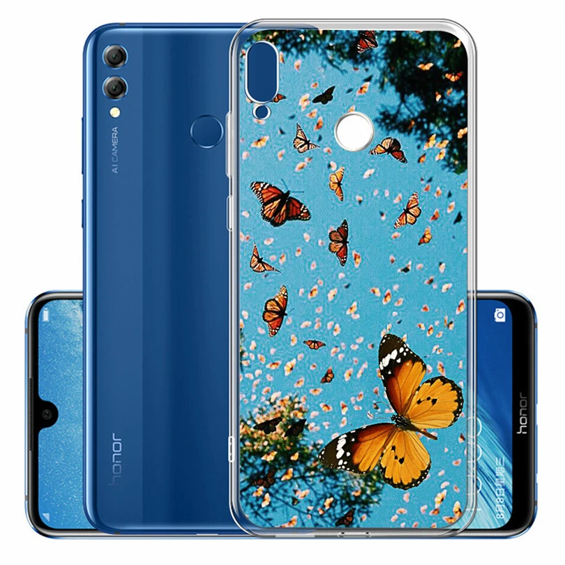 Hot Sale Phone Case For Huawei P Smart 2019 P20 P30 Pro Lite P8 P9 2017 Patterned Silicone Soft TPU Cases Cover |