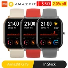 Глобальная версия Amazfit GTS Smartwatch, мужские и женские 5ATM водонепроницаемые умные часы для плавания под давлением для Xiaomi Android Phone IOS