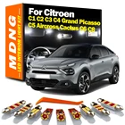 MDNG Canbus для Citroen C1 C2 C3 C4 Grand Picasso C5 Aircross Cactus C6 C8 автомобильная светодиодная внутренняя подсветка в комплекте карта купольная лампа для багажника