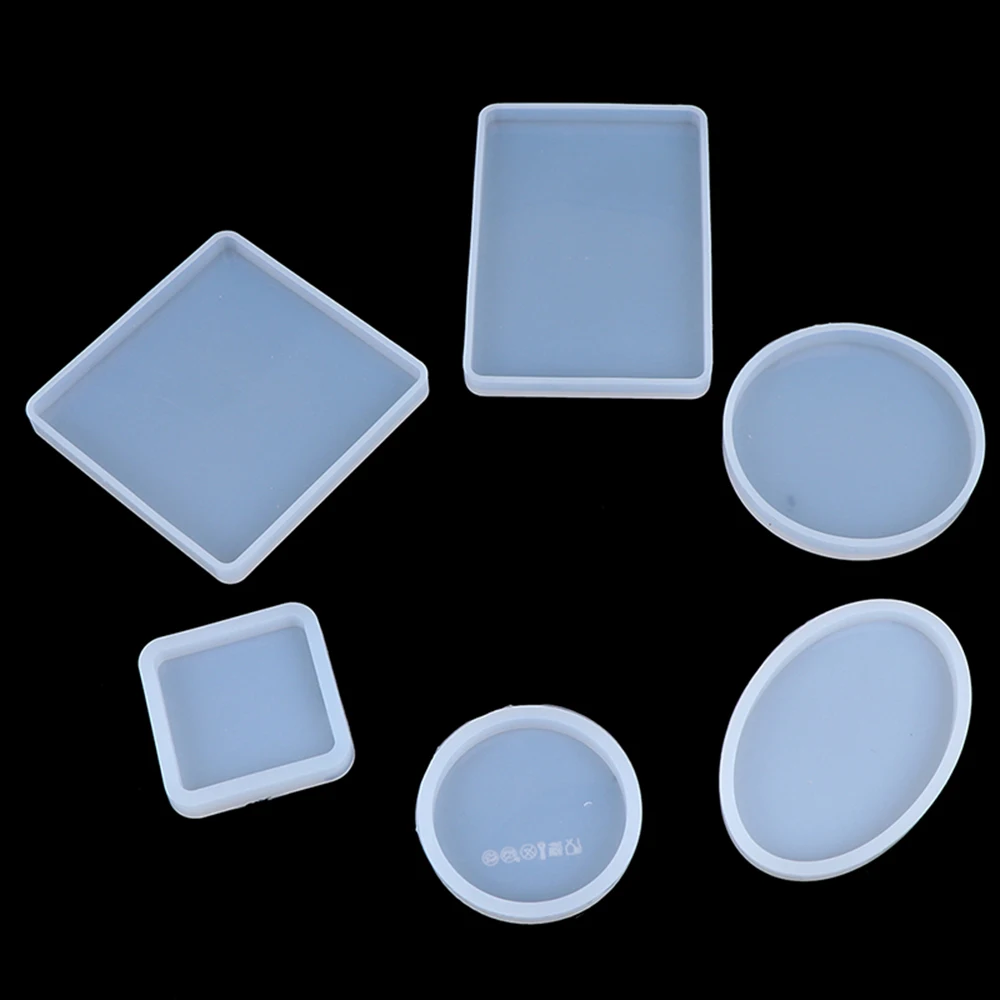Квадратная круглая овальная прямоугольная Скрапбукинг силиконовая форма для