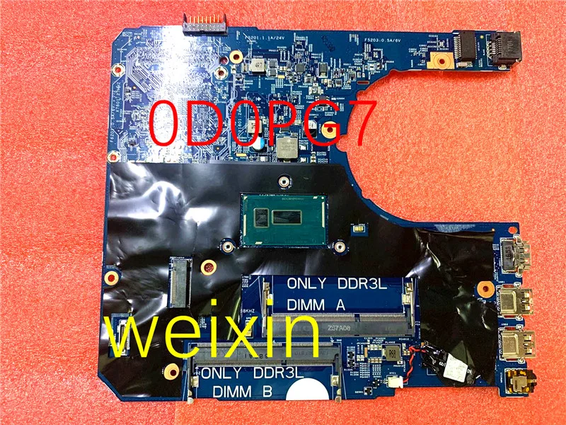Высококачественная и новая материнская плата для ноутбука Dell Latitude 3450 14290 2 CN 0D0PG7