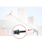 1 шт. Новый адаптер для дрели с оцинкованной поверхностью высококачественные ручные инструменты детали для соединения электрической дрели и щетки для чистки дымохода