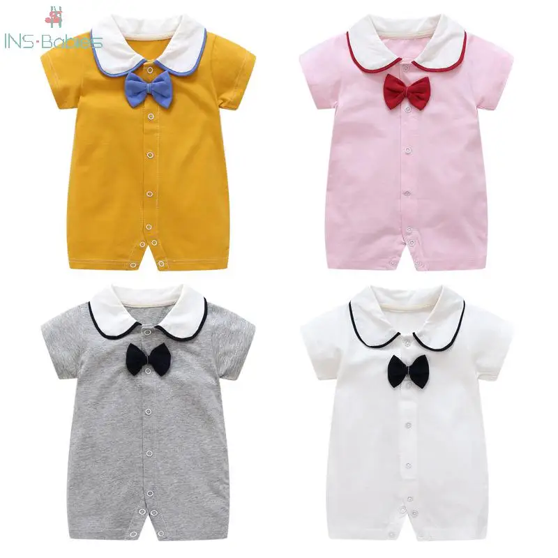 Летний Новый Стиль Униформа с короткими рукавами детская одежда для