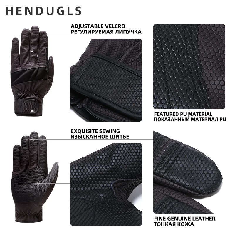 Перчатки Рабочие QIANGLEAF 1908 для мужчин искусственная кожа цвет в